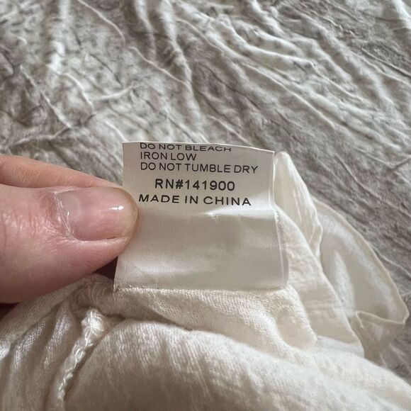 Boho Embroidered Fluttery Top - Picture 8 of 8